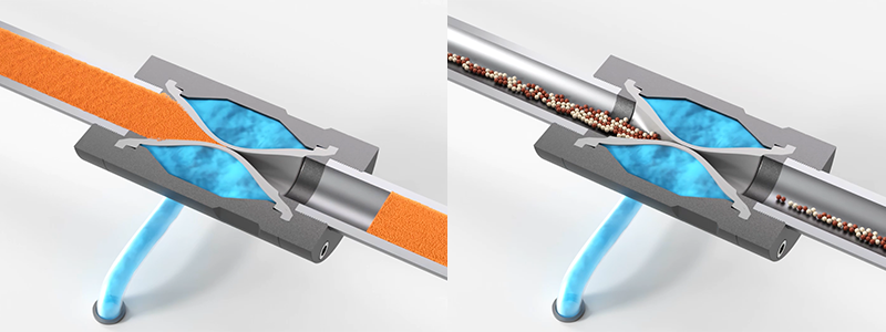 管夾閥工作原理 管夾閥工作原理